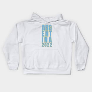 Argentina 2022 Football Kids Hoodie